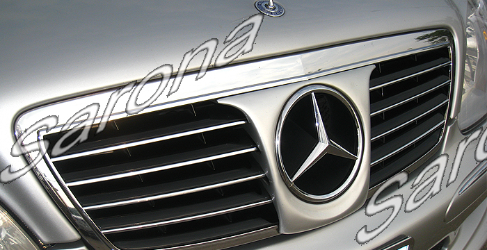 Custom Mercedes S Class  Sedan Grill (2003 - 2006) - $290.00 (Manufacturer Sarona, Part #MB-009-GR)